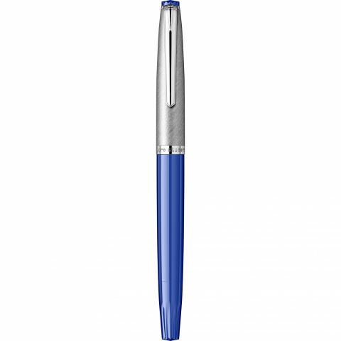 Stilou Flaro Student Blue - Chrome Trim - Steel Nib Flaro 62 F